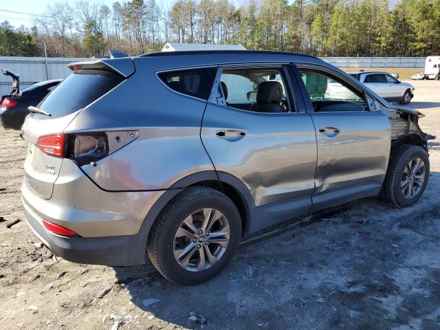 5XYZUDLB1DG044637 - 2013 HYUNDAI SANTA FE S GRAY photo 3