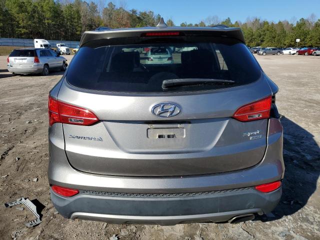 5XYZUDLB1DG044637 - 2013 HYUNDAI SANTA FE S GRAY photo 6