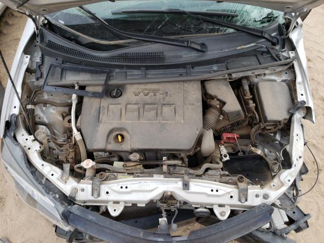 5YFBURHE5KP889906 - 2019 TOYOTA COROLLA L SILVER photo 11