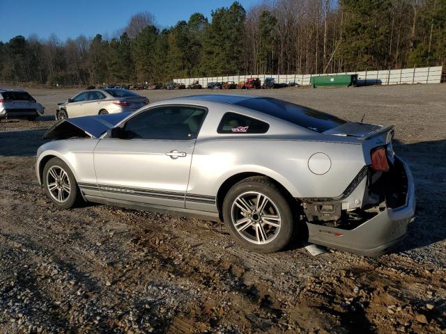 1ZVBP8AN7A5107092 - 2010 FORD MUSTANG SILVER photo 2