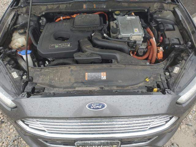 3FA6P0SU8FR190764 - 2015 FORD FUSION TITANIUM PHEV GRAY photo 11