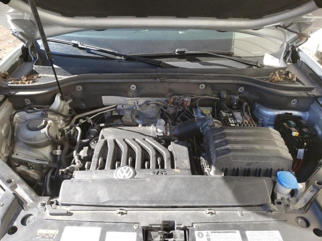 1V2MR2CA6JC527210 - 2018 VOLKSWAGEN ATLAS SEL SILVER photo 11