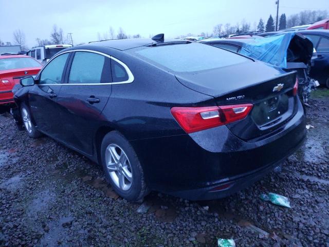 1G1ZB5ST5LF156714 - 2020 CHEVROLET MALIBU LS BLACK photo 2