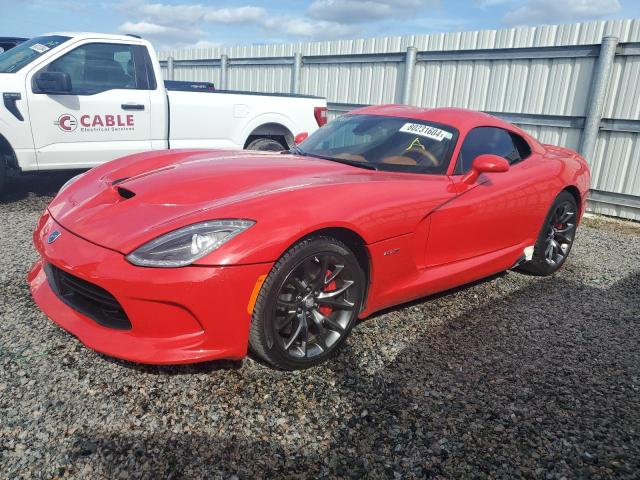 1C3ADEBZ2DV100017 - 2013 DODGE VIPER GTS RED photo 1