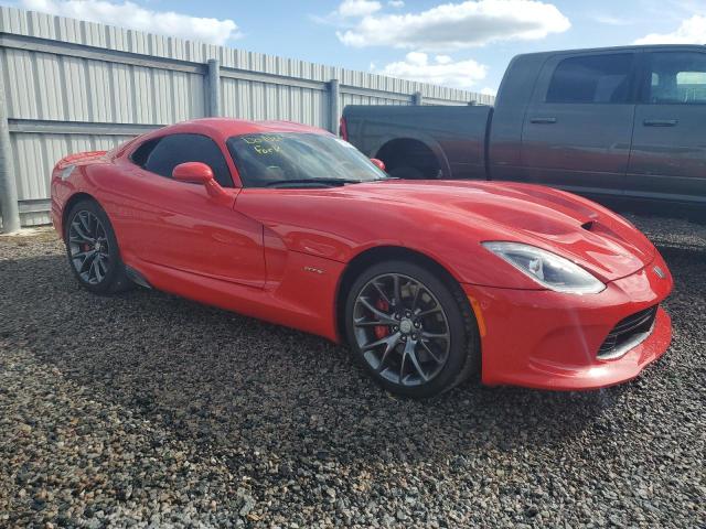 1C3ADEBZ2DV100017 - 2013 DODGE VIPER GTS RED photo 4