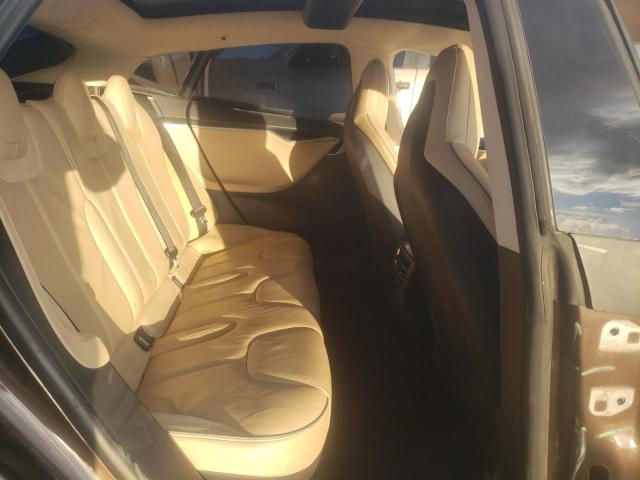 5YJSA1DP8CFP01880 - 2012 TESLA MODEL S Qəhvəyi foto 10