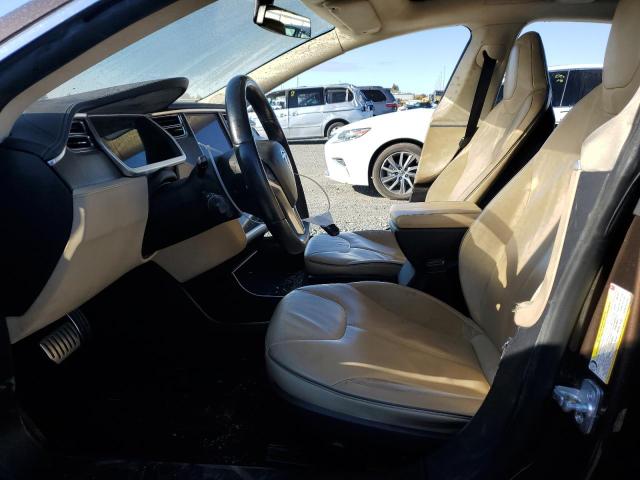 5YJSA1DP8CFP01880 - 2012 TESLA MODEL S Qəhvəyi foto 7