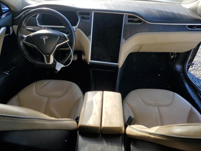 5YJSA1DP8CFP01880 - 2012 TESLA MODEL S Qəhvəyi foto 8