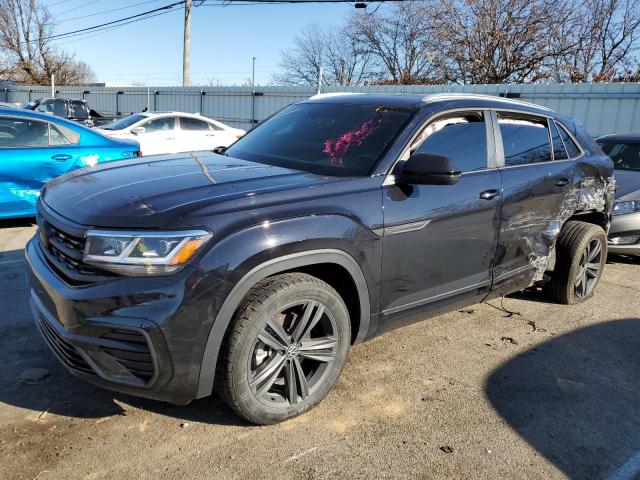 1V2PE2CA7MC231206 - 2021 VOLKSWAGEN ATLAS CROS SE შავი ფოტო 1