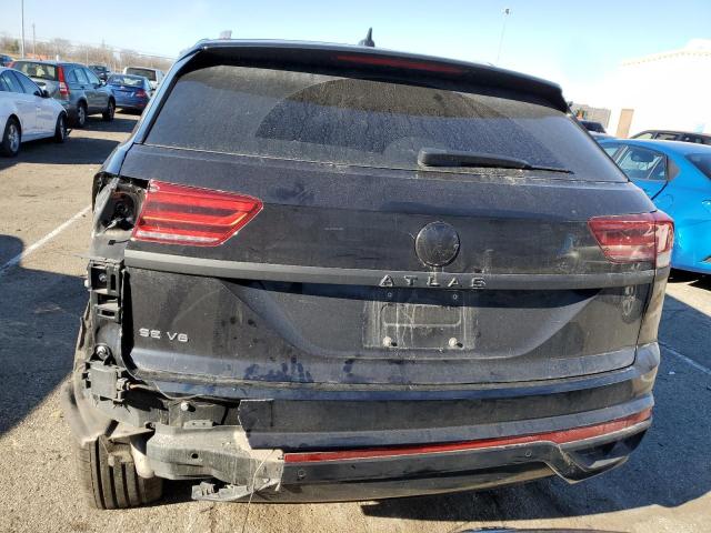 1V2PE2CA7MC231206 - 2021 VOLKSWAGEN ATLAS CROS SE შავი ფოტო 6