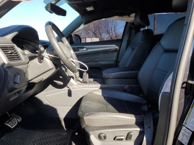 1V2PE2CA7MC231206 - 2021 VOLKSWAGEN ATLAS CROS SE შავი ფოტო 7