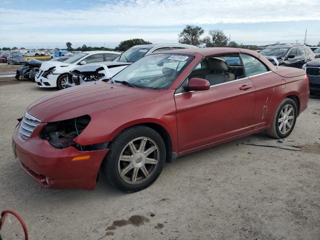 1C3LC55D89N555263 - 2009 CHRYSLER SEBRING TOURING RED photo 1