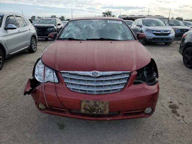 1C3LC55D89N555263 - 2009 CHRYSLER SEBRING TOURING RED photo 5