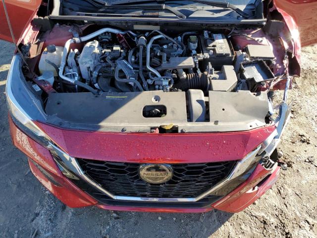 3N1AB8CV0MY246405 - 2021 NISSAN SENTRA SV RED photo 11