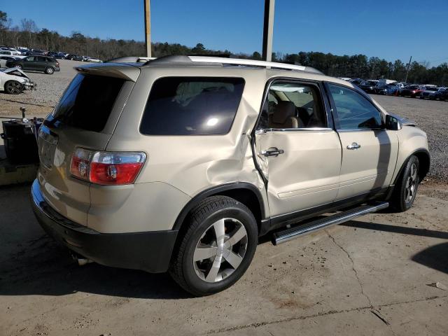 1GKKRSED9BJ251493 - 2011 GMC ACADIA SLT-2 BEIGE photo 3