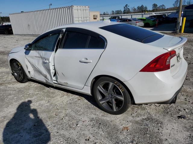 YV1902FH2E2297133 - 2014 VOLVO S60 T6 WHITE photo 2