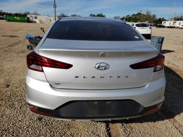 5NPD74LF1KH416164 - 2019 HYUNDAI ELANTRA SE SILVER photo 6