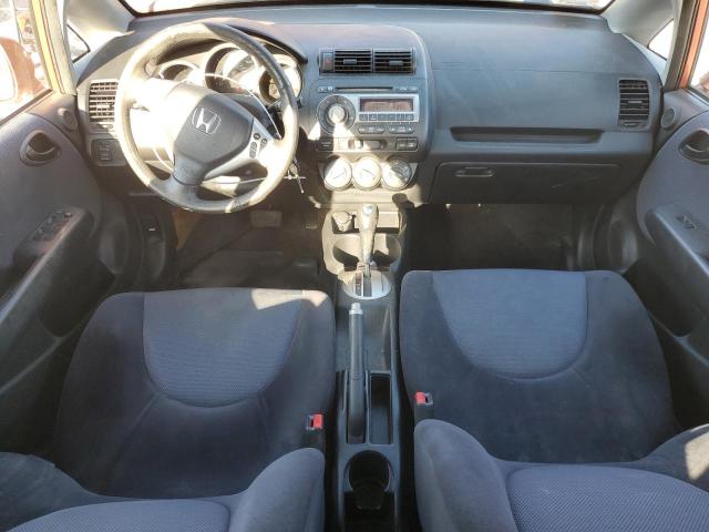 JHMGD38647S047204 - 2007 HONDA FIT S ORANGE photo 8