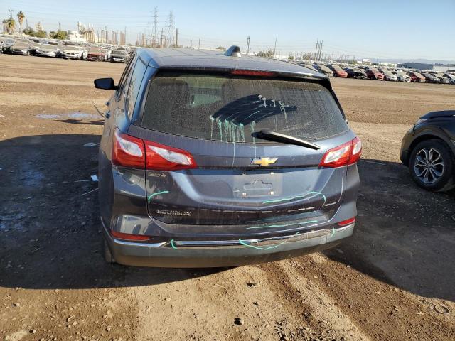 3GNAXHEV3JL104416 - 2018 CHEVROLET EQUINOX LS BLUE photo 6