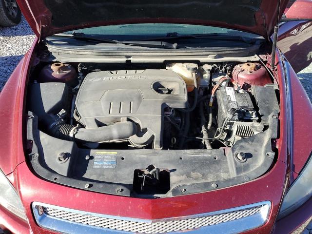 1G1ZE5EB1AF132417 - 2010 CHEVROLET MALIBU LTZ ბურგუნდია ფოტო 11