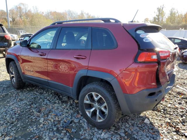 1C4PJMBS3EW189717 - 2014 JEEP CHEROKEE TRAILHAWK 红色 照片 2