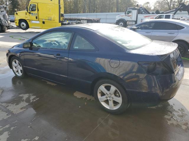 2HGFG12846H551164 - 2006 HONDA CIVIC EX BLUE photo 2