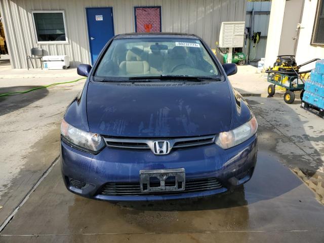 2HGFG12846H551164 - 2006 HONDA CIVIC EX BLUE photo 5