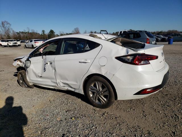 5NPD84LF4KH463332 - 2019 HYUNDAI ELANTRA SEL WHITE photo 2