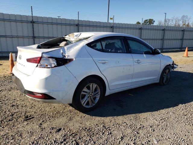 5NPD84LF4KH463332 - 2019 HYUNDAI ELANTRA SEL WHITE photo 3