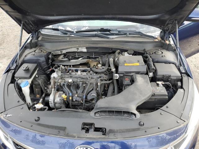 5XXGT4L1XJG214334 - 2018 KIA OPTIMA LX BLUE photo 11