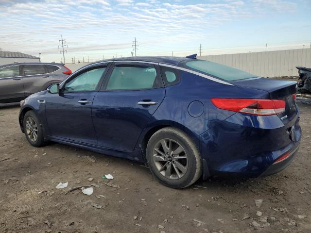 5XXGT4L1XJG214334 - 2018 KIA OPTIMA LX BLUE photo 2