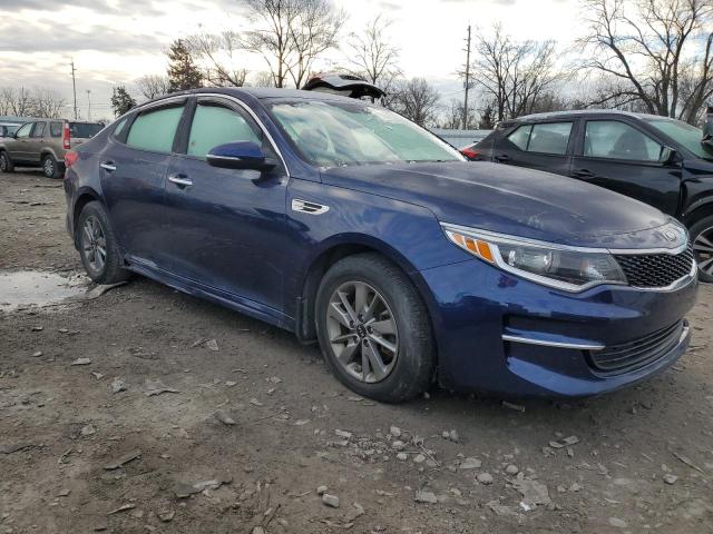 5XXGT4L1XJG214334 - 2018 KIA OPTIMA LX BLUE photo 4