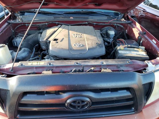 5TEJU62N96Z146278 - 2006 TOYOTA TACOMA DOUBLE CAB PRERUNNER RED photo 11