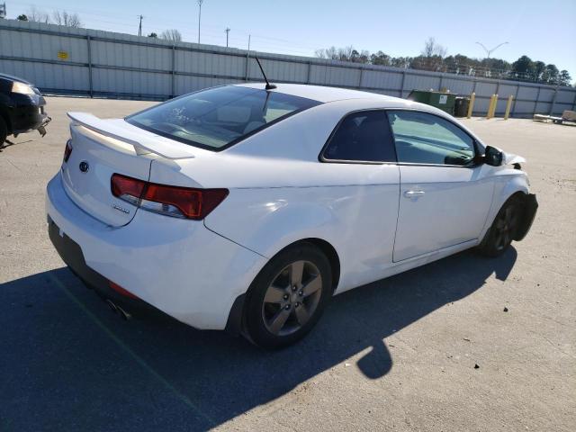 KNAFU6A27C5569739 - 2012 KIA FORTE EX WHITE photo 3