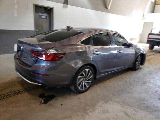 19XZE4F98ME002467 - 2021 HONDA INSIGHT TOURING GRAY photo 3