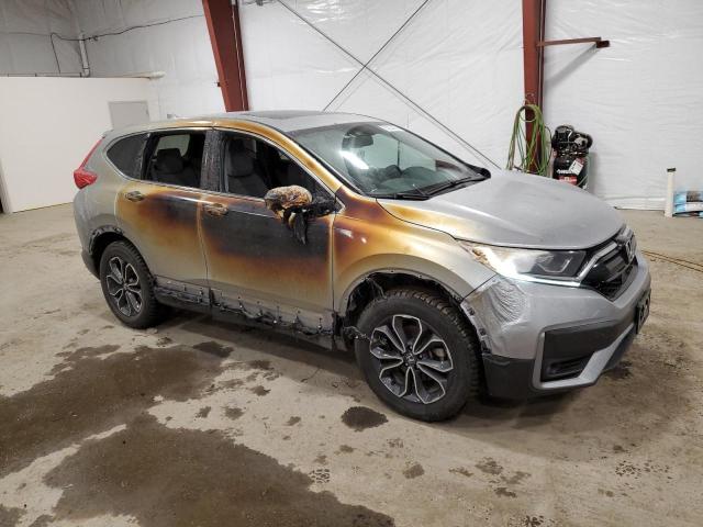 2HKRW2H88NH603896 - 2022 HONDA CR-V EXL SILVER photo 4