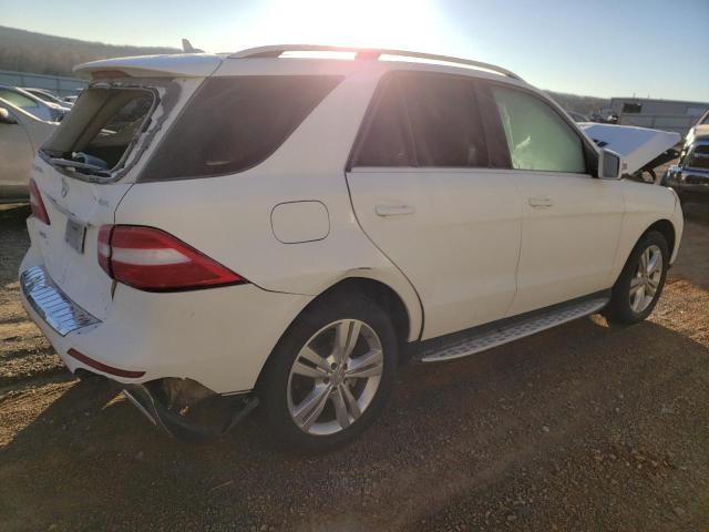 4JGDA5HB9EA283495 - 2014 MERCEDES-BENZ ML 350 4MATIC WHITE photo 3