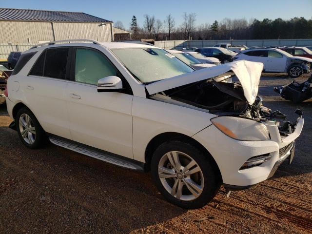 4JGDA5HB9EA283495 - 2014 MERCEDES-BENZ ML 350 4MATIC WHITE photo 4