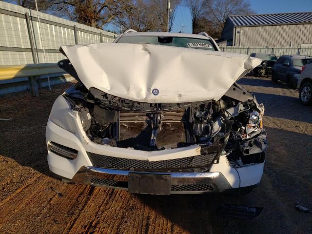 4JGDA5HB9EA283495 - 2014 MERCEDES-BENZ ML 350 4MATIC WHITE photo 5
