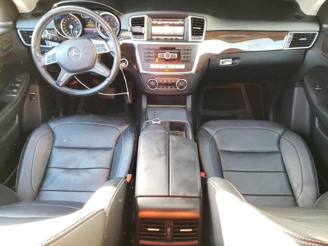 4JGDA5HB9EA283495 - 2014 MERCEDES-BENZ ML 350 4MATIC WHITE photo 8