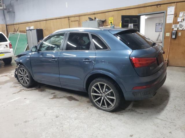 WA1ECCFS1JR020661 - 2018 AUDI Q3 PREMIUM BLUE photo 2