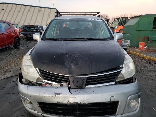 3N1BC11E49L449300 - 2009 NISSAN VERSA S SILVER photo 5