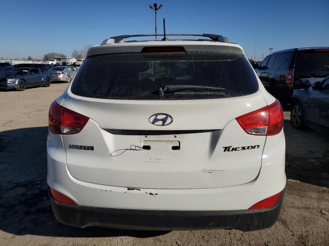 KM8JU3AC6CU339244 - 2012 HYUNDAI TUCSON GLS WHITE photo 6