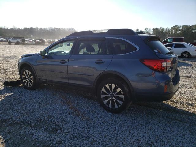 4S4BSANC4H3235129 - 2017 SUBARU OUTBACK 2.5I LIMITED BLUE photo 2