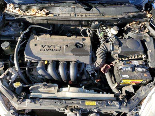 2T1KR32E85C441039 - 2005 TOYOTA COROLLA MA XR BLACK photo 11