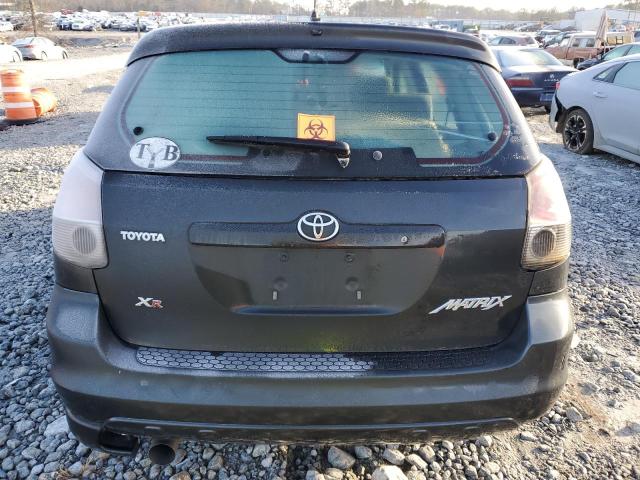 2T1KR32E85C441039 - 2005 TOYOTA COROLLA MA XR BLACK photo 6
