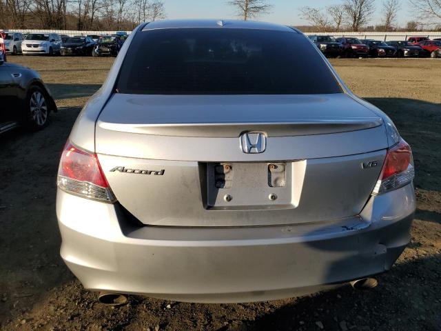 1HGCP3F82AA014728 - 2010 HONDA ACCORD EXL SILVER photo 6