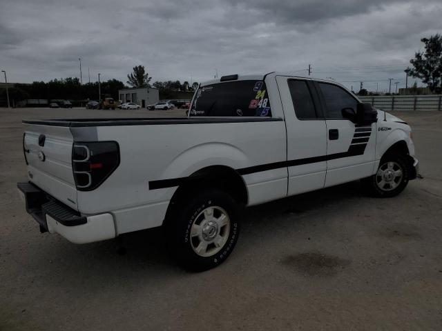 1FTEX1CM4EFB39669 - 2014 FORD F150 SUPER CAB WHITE photo 3