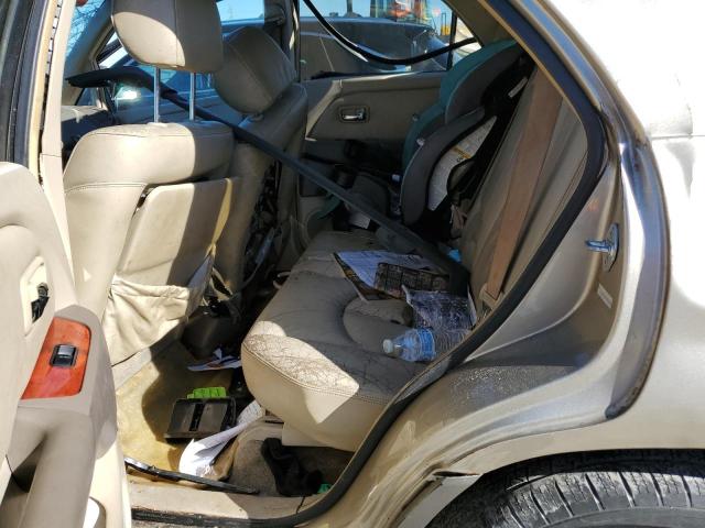 JTJGF10U920122930 - 2002 LEXUS RX 300 TAN photo 10