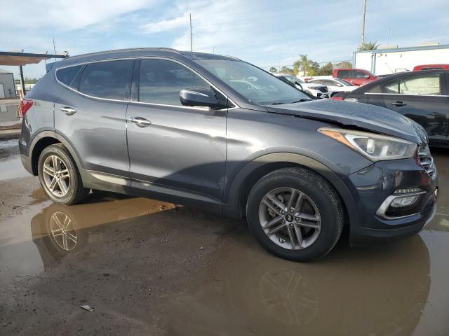 5NMZU3LB5JH058892 - 2018 HYUNDAI SANTA FE S GRAY photo 4